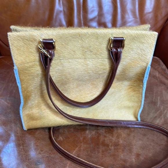 Satchel Mamie Mini in Cowhide - Picture 3 of 7